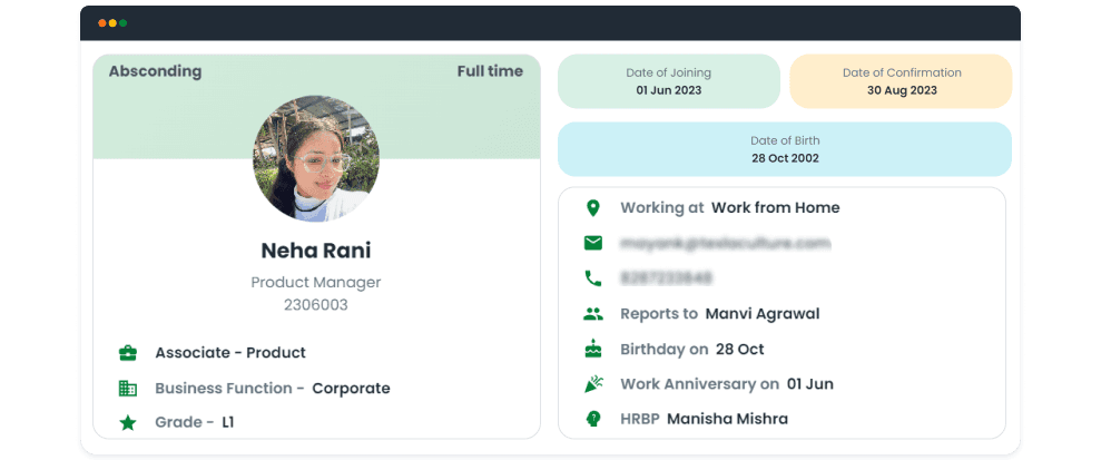 Offer your employees the power of long-lasting impression with elegant yet simple-looking profiles